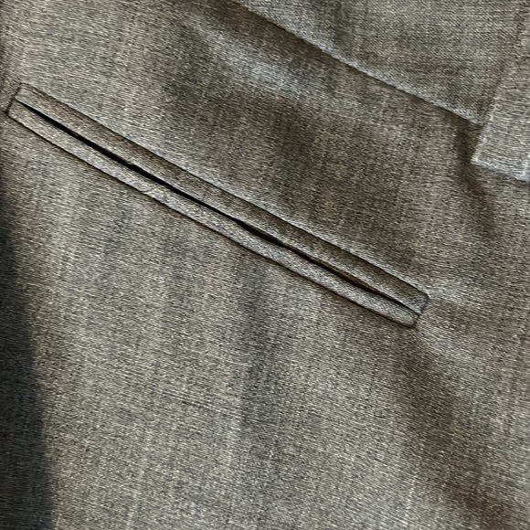 Alice+Olivia Gray Wool Trousers. 0 - Picture 2 of 11